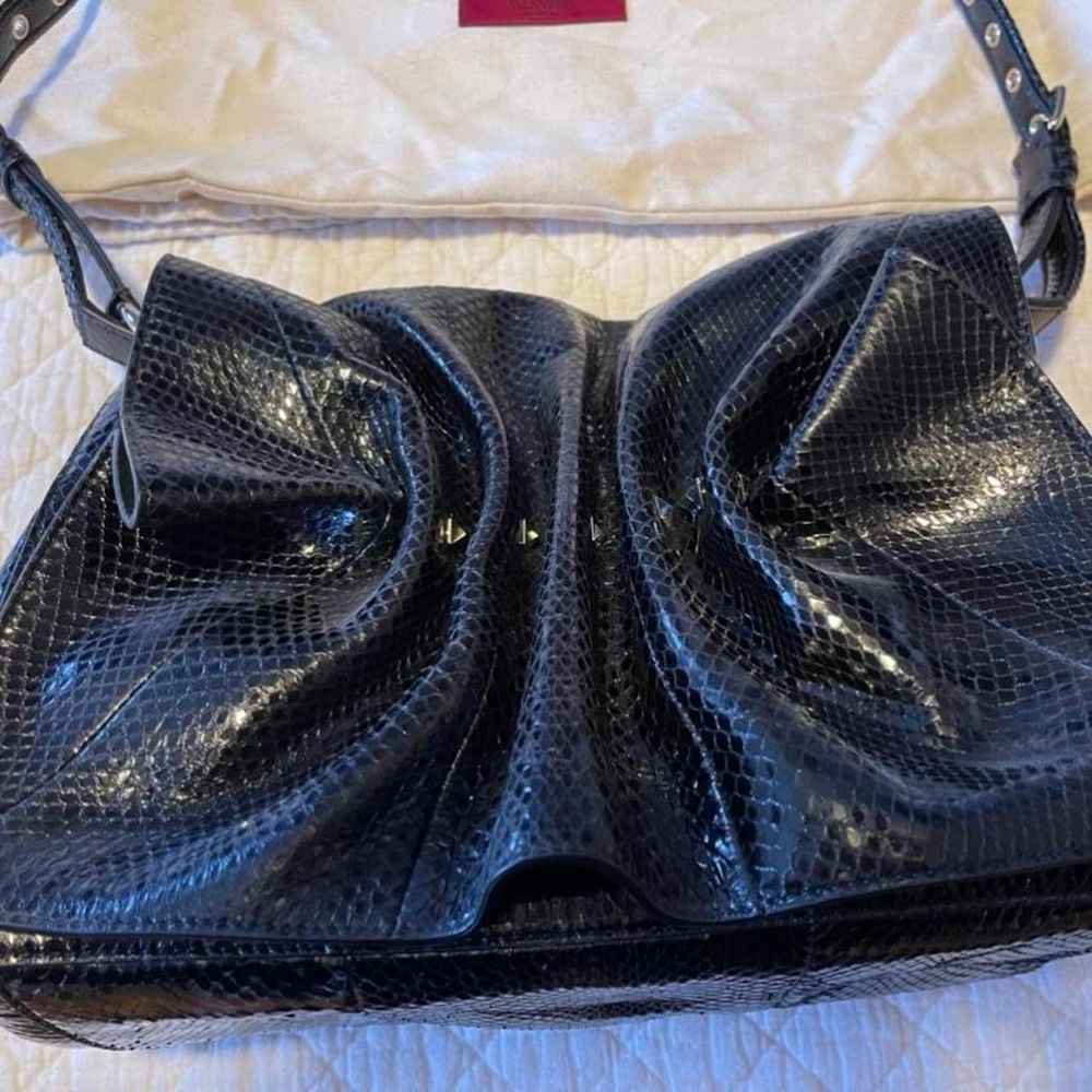 Valentino Snakeskin Purse
